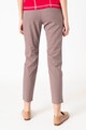 Stefanel Pantaloni crop cu imprimeu in carouri Femei