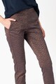 Stefanel Pantaloni crop conici cu buzunare oblice Femei