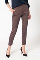 Stefanel Pantaloni crop conici cu buzunare oblice Femei