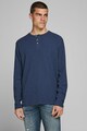 Jack & Jones Bluza cu guler Henley Barbati