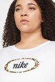 Nike Kerek nyakú póló lekerekített alsó szegéllyel női