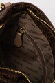 U.S. Polo Assn. Geanta de piele ecologica, cu bareta de umar si monograma Femei