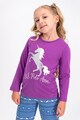 U.S. Polo Assn. Pijama de bumbac cu imprimeu Fete