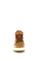 Kickers kids Pantofi sport mid-high din piele intoarsa si piele ecologica Gready Fete