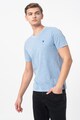 U.S. Polo Assn. Tricou regular fit cu decolteu la baza gatului Barbati