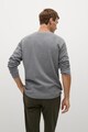 Mango Bluza cu guler Henley Oliver Barbati