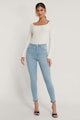 NA-KD Magas derekú skinny fit crop farmernadrág női