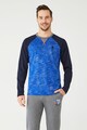 U.S. Polo Assn. Pijama cu model colorblock si maneci raglan Barbati