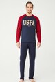 U.S. Polo Assn. Pijama cu maneci raglan Barbati