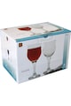 Uniglass Set 6 Pahare cu picior vin rosu  Ariadne, 240 ml Femei