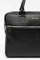 Pierre Cardin Кожена чанта за лаптоп с отделяща се презрамка Мъже