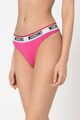 Moschino Set de chiloti tanga cu banda logo in talie - 2 perechi Femei