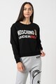 Moschino Pulóver nagyméretű logóval női