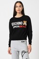 Moschino Pulóver nagyméretű logóval női