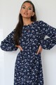 Missguided Rochie midi cu model floral Femei