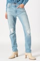 7 for all mankind Blugi relaxed fit cu aspect decolorat Femei