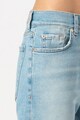 7 for all mankind Blugi relaxed fit cu aspect decolorat Femei