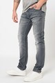 7 for all mankind Blugi skinny cu aspect decolorat Barbati