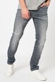 7 for all mankind Blugi skinny cu aspect decolorat Barbati