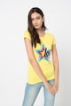 Love Moschino Tricou cu aplicatii din paiete Femei