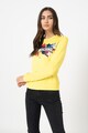 Love Moschino Bluza sport cu aplicatii stralucitoare in forma de stea Femei