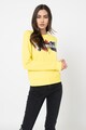 Love Moschino Bluza sport cu aplicatii stralucitoare in forma de stea Femei