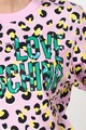 Love Moschino Állatmintás kerek nyakú pulóver női