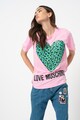 Love Moschino Tricou cu imprimeu logo Femei