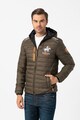 Geographical Norway Geaca cu gluga si aspect matlasat Brick Barbati