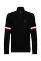 Tommy Hilfiger Pulover regular fit cu fenta cu fermoar Barbati