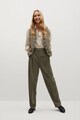 Mango Pantaloni drepti eleganti cu talie inalta Isabel Femei