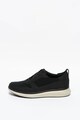 Clarks Sneakers, Pantofi sport cu insertii din piele nabuc UN-GLOBE Barbati