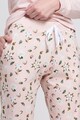 Sofiaman Organikuspamut-tartalmú virágmintás pizsama női