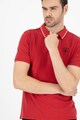 GUESS JEANS Tricou polo slim fit cu aplicatie logo Barbati