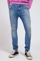 GUESS JEANS Blugi skinny cu aspect deteriorat Barbati