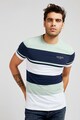 GUESS JEANS Tricou slim fit cu dungi Barbati