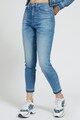 GUESS JEANS Blugi crop cu talie inalta Femei