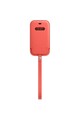 Apple Husa de protectie  Leather Sleeve with MagSafe pentru iPhone 12 mini, Pink Citrus Femei