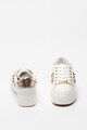 Steve Madden Pantofi sport flatform de piele ecologica cu aplicatii de tinte Escala Femei