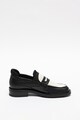 Bronx Pantofi loafer Penny de piele cu model colorblock Ivy Jazz Femei