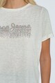 Pepe Jeans London Tricou cu imprimeu logo Femei