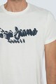 Pepe Jeans London Tricou regular fit cu imprimeu logo Anthony Barbati