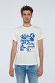 Pepe Jeans London Tricou regular fit cu model logo si grafic Barbati