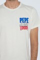 Pepe Jeans London Tricou regular fit cu imprimeu logo pe piept Barbati