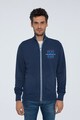 Pepe Jeans London Bluza sport cu fermoar si broderie logo Barbati