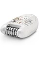 Philips Epilator  Satinelle HP6425/01, 3 capete, 2 viteze, 20 pensete, Alb Femei