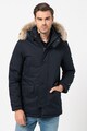 Woolrich Geaca parka cu umplutura de puf si gluga Barbati