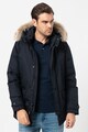 Woolrich Geaca parka cu umplutura de puf si gluga Barbati