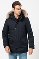 Woolrich Geaca parka cu umplutura de puf si gluga Barbati