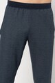 Asics Pantaloni cu benzi laterale cu logo pentru antrenament Midnight Heather Barbati